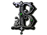 Decorative letter B